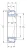 Конический роликовый подшипник 33205/Q от производителя  SKF