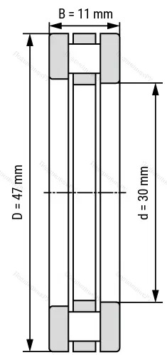 Упорный роликовый подшипник 4-9118 Л (81118) в Перми