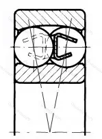 Модификация подшипника 1203 размер 17x40x12