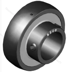 Высокотемпературный корпусной подшипник UC 215 BHTS ZZ GR CG 350° BECO в Перми