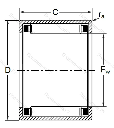Подшипник HK 1212 AS 1 в Перми