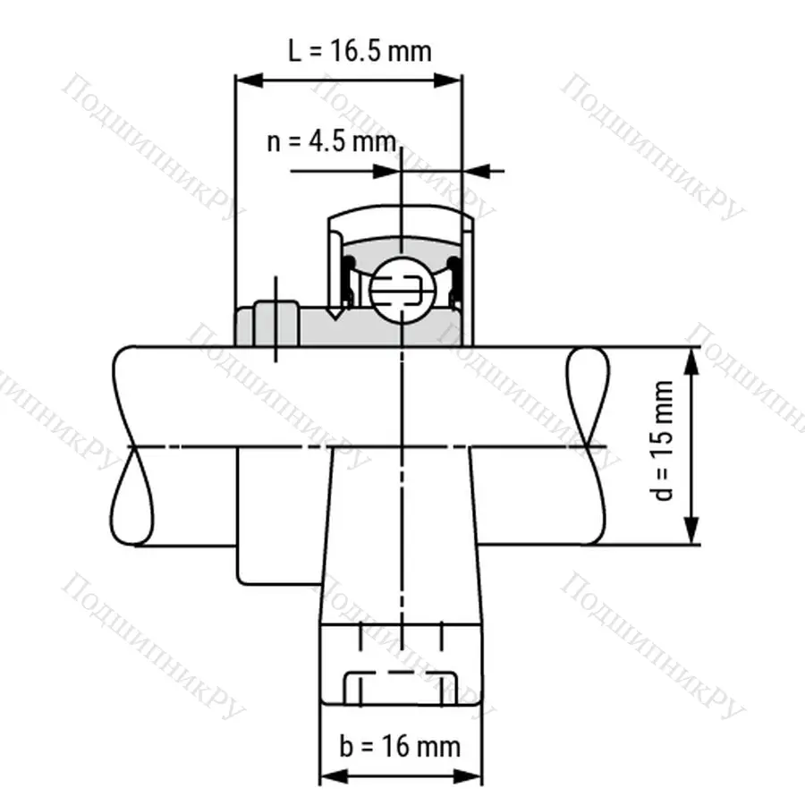 Подшипниковый узел