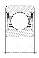 Подшипник  80013 размер 3x9x3