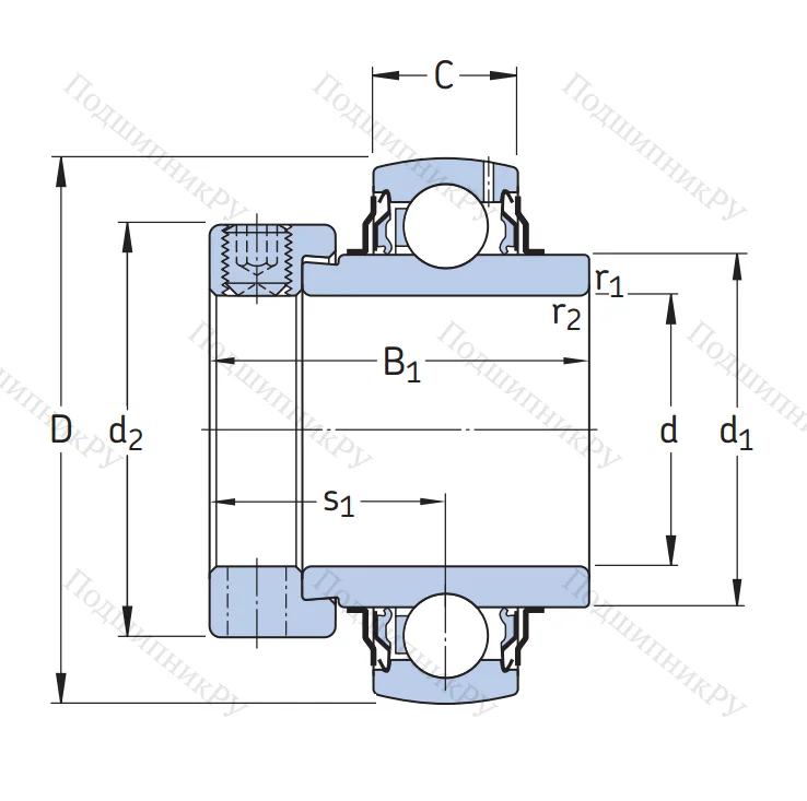 Корпусный подшипник