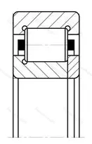 Подшипник  92316 (NUP 316) размер 80x170x39
