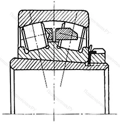 Подшипник 22252CACAK+OH 3152 размер 240x480x130/179