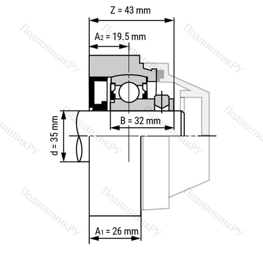 Подшипниковый узел