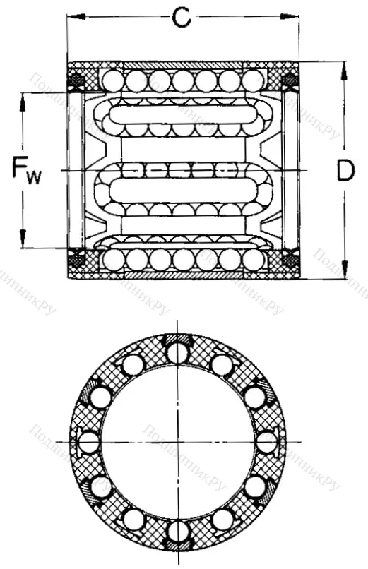 Подшипник LBBR 10-2LS в Перми