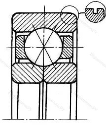 Подшипник  1176964 размер 320x440x56 от производителя  ГПЗ-1