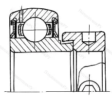 Модификация подшипника 780075 размер 5x20x6/8 от производителя  ГПЗ-3