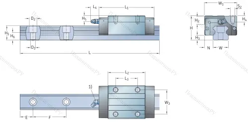 Каретка LLTHC 25 R-T 1 P 3 (M/P 010713) в Перми