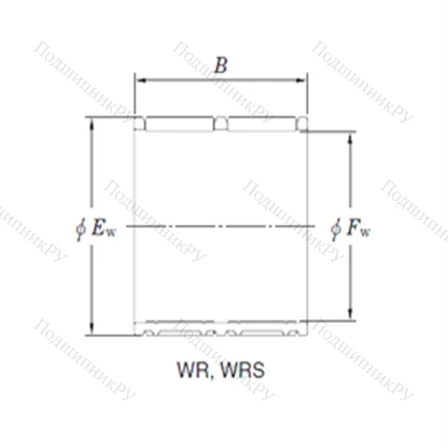 Подшипник игольчатый радиальный WRS 273124A
