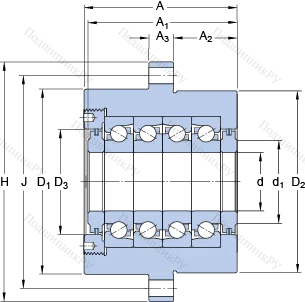 Подшипник FBSA 210/QFC