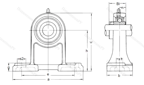 Подшипниковый узел UCPH 210 в Перми