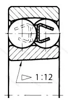 Подшипник  111528 (2228K) размер 140x250x68
