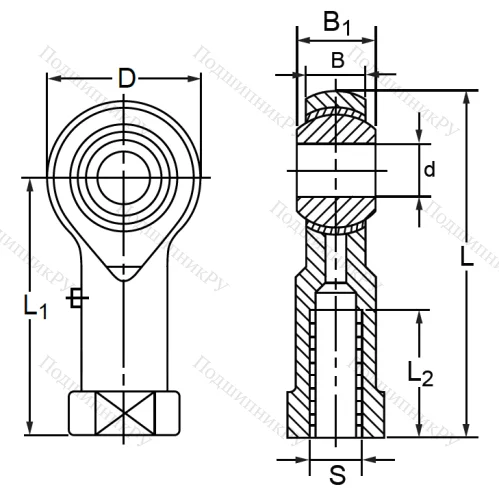 Шарнирная головка PHS 12 L в Перми