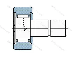 Подшипник KR 30PP размер 12x30x14/40