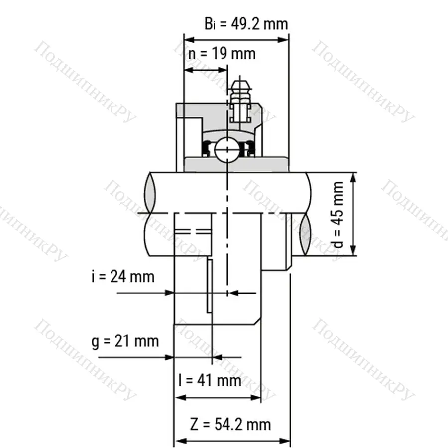 Подшипниковый узел