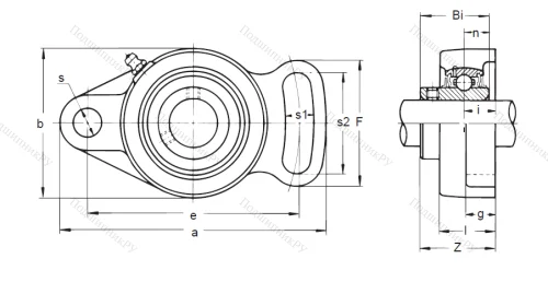 Подшипниковый узел UCFA 207 в Перми