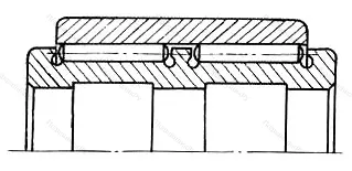 Подшипник  574902 размер 14x36x35/43