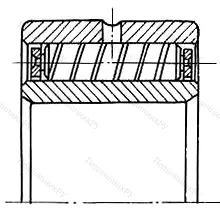 Модификация подшипника 8-5236 размер 180x320x149 от производителя  ГПЗ-1