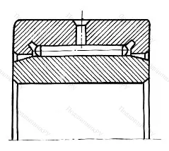 Модификация подшипника 4074106 размер 30x55x25