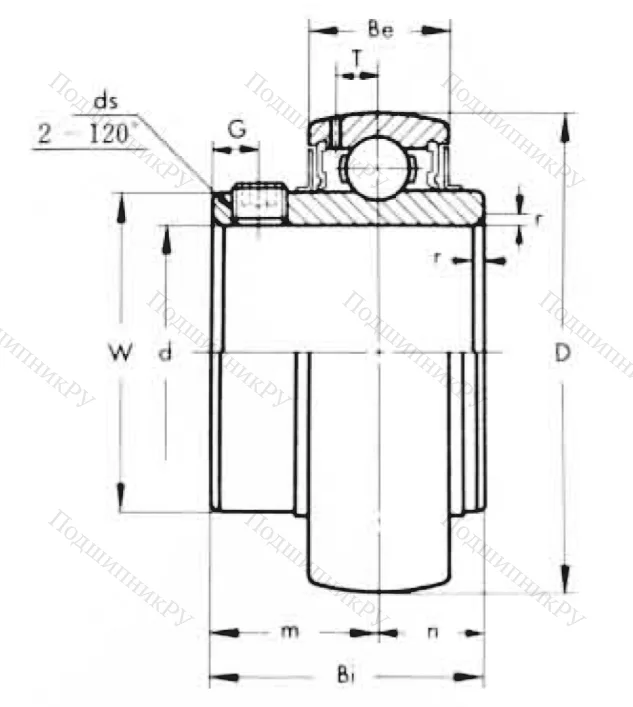 Подшипник MUC 207 FD (ASAHI) в Перми