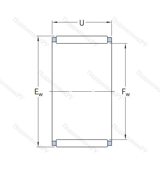 Подшипник K 17x21x10 в Перми