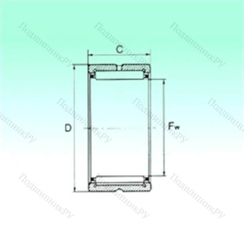 Подшипник игольчатый радиальный NK 25/16