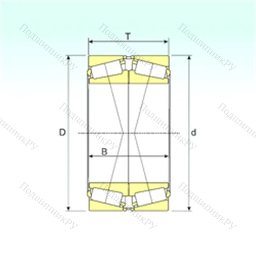 Подшипник роликовый радиально-упорный 32020X/DF
