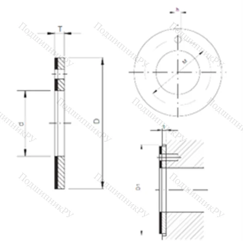 Подшипник скольжения TUW 2 22 от производителя  CX