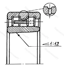 Подшипник  4162984 размер 420x560x140