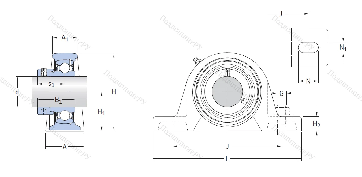 Подшипниковый узел