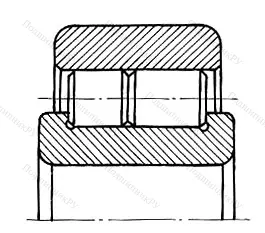 Модификация подшипника 3222312 размер 60x130x54 от производителя  ЕПК