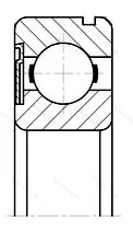 Подшипник 6209-ZN/P 6Q 6 размер 45x85x19 от производителя  SKF