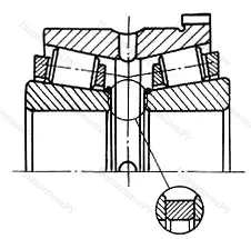 Модификация подшипника 2-697724Л размер 120x180/188x96,8