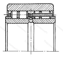 Модификация подшипника 6-372710ХУ4 размер 50x120x82