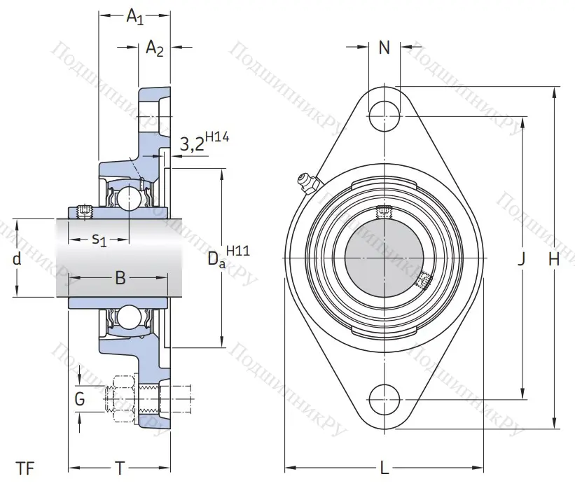 Подшипниковый узел