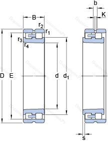 Подшипник NN 3038 K/SPW 33 в Перми