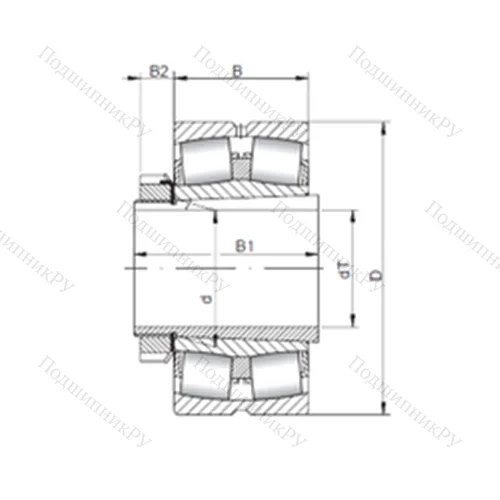 Подшипник роликовый радиальный самоцентрирующийся 239/850 KCW 33+H 39/850 от производителя  CX