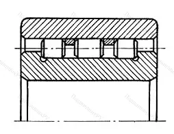Модификация подшипника 5362980КМ размер 400x540x190