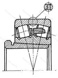 Модификация подшипника 73615 размер 75x170x58