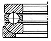 Подшипник 53422+U 421 размер 110x230x109 от производителя  SKF