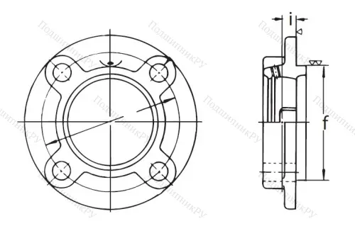 Подшипниковый корпус FC 218 ASAHI в Перми