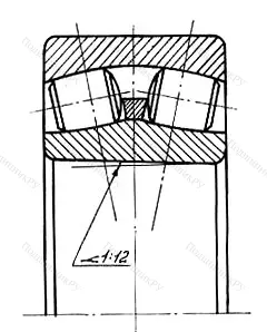 Подшипник 22211 CCK размер 55x100x25 от производителя  SKF Подшипник 22211 CCK размер 55x100x25 от производителя  SKF