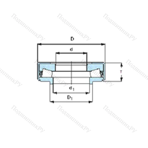 Подшипник роликовый упорный BFSB 353321/HA 3 от производителя  SKF Подшипник роликовый упорный BFSB 353321/HA 3 от производителя  SKF