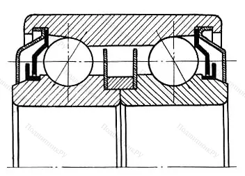 Модификация подшипника 886901УС17 размер 13x70x70