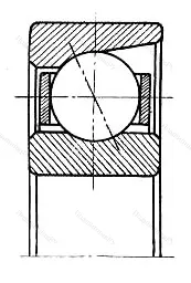 Подшипник  146792 размер 460x600x50 от производителя  ГПЗ-1