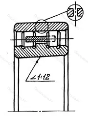 Модификация подшипника 6-3182117К 