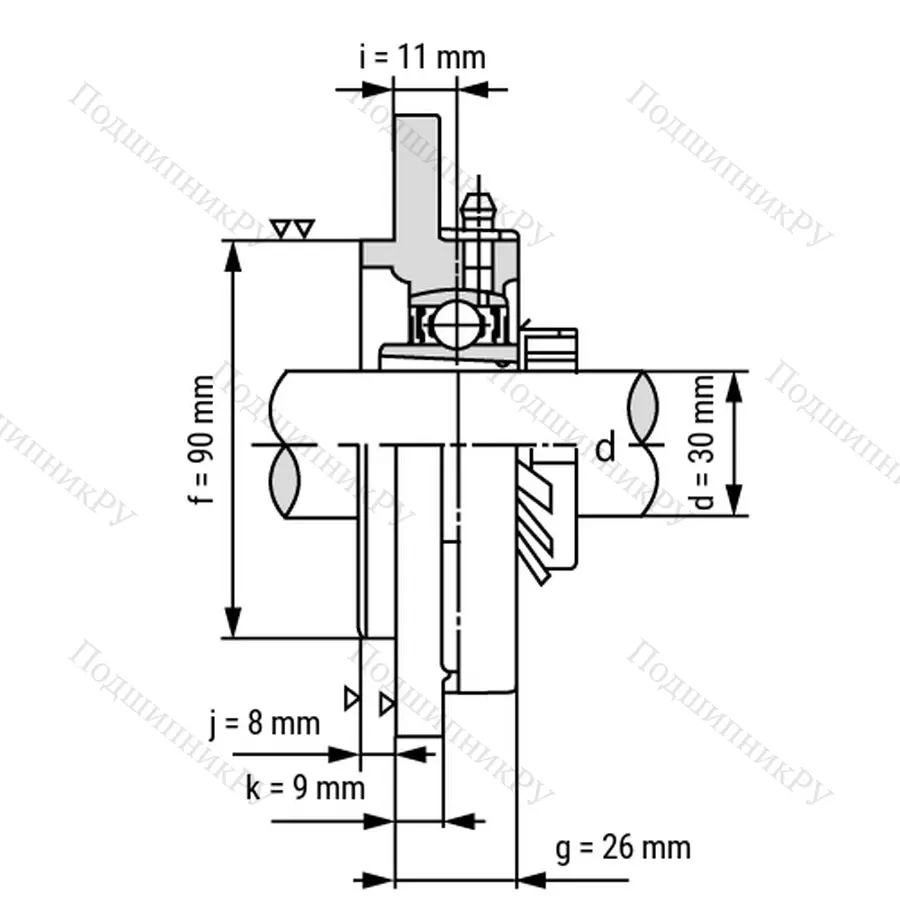 Подшипниковый узел